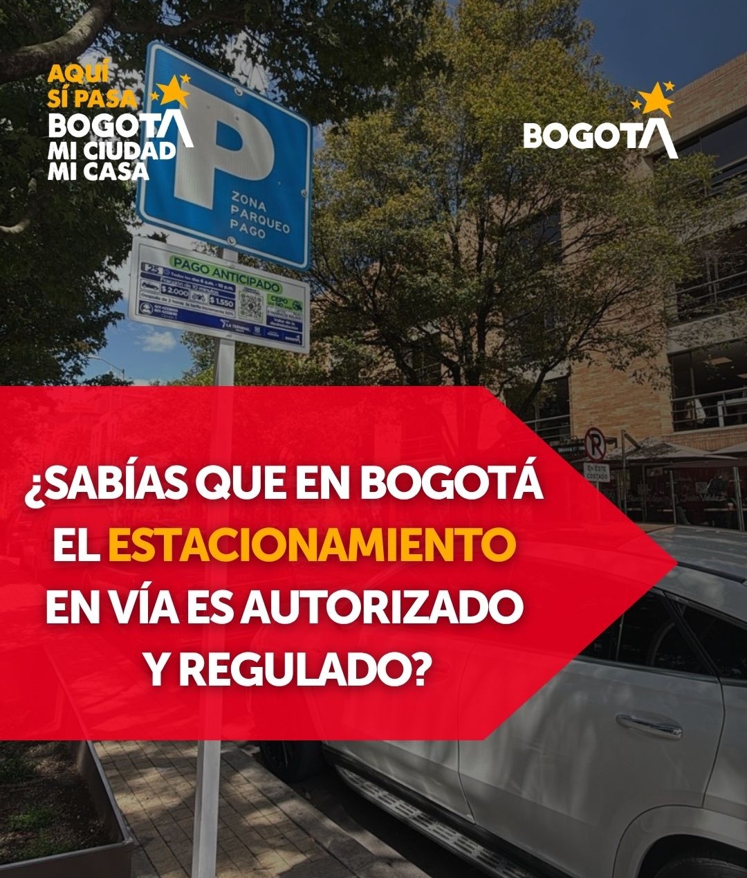 Zona de Parqueo Pago: un paso hacia una movilidad más organizada en Bogotá